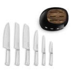 سرویس چاقو 7 پارچه اسمگ مدل SMEG KBSF01BL
